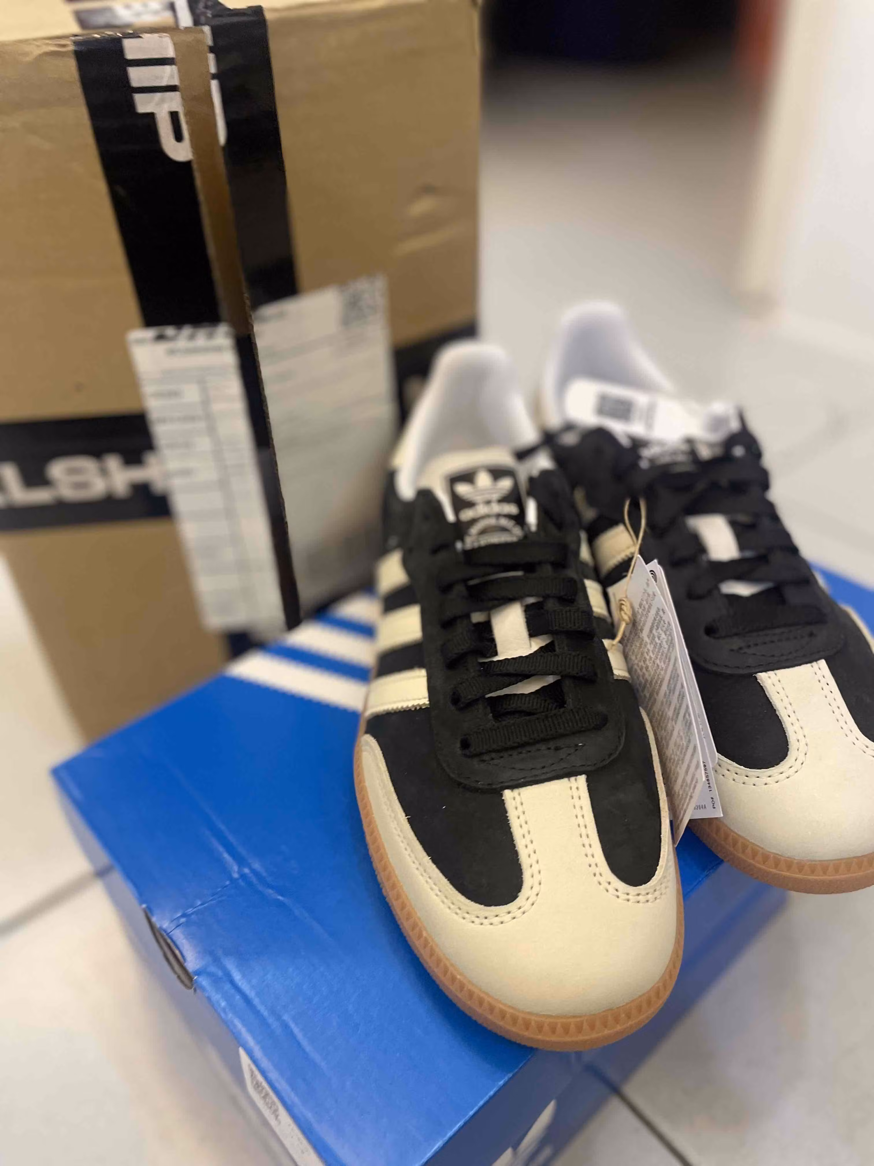 (Women) adidas Samba OG 'Black Wonder White' IE5836 (Women) adidas Samba OG 'Black Wonder White' IE5836